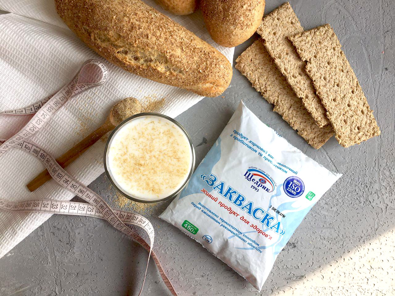 Закваска з висівками - ще корисніше!