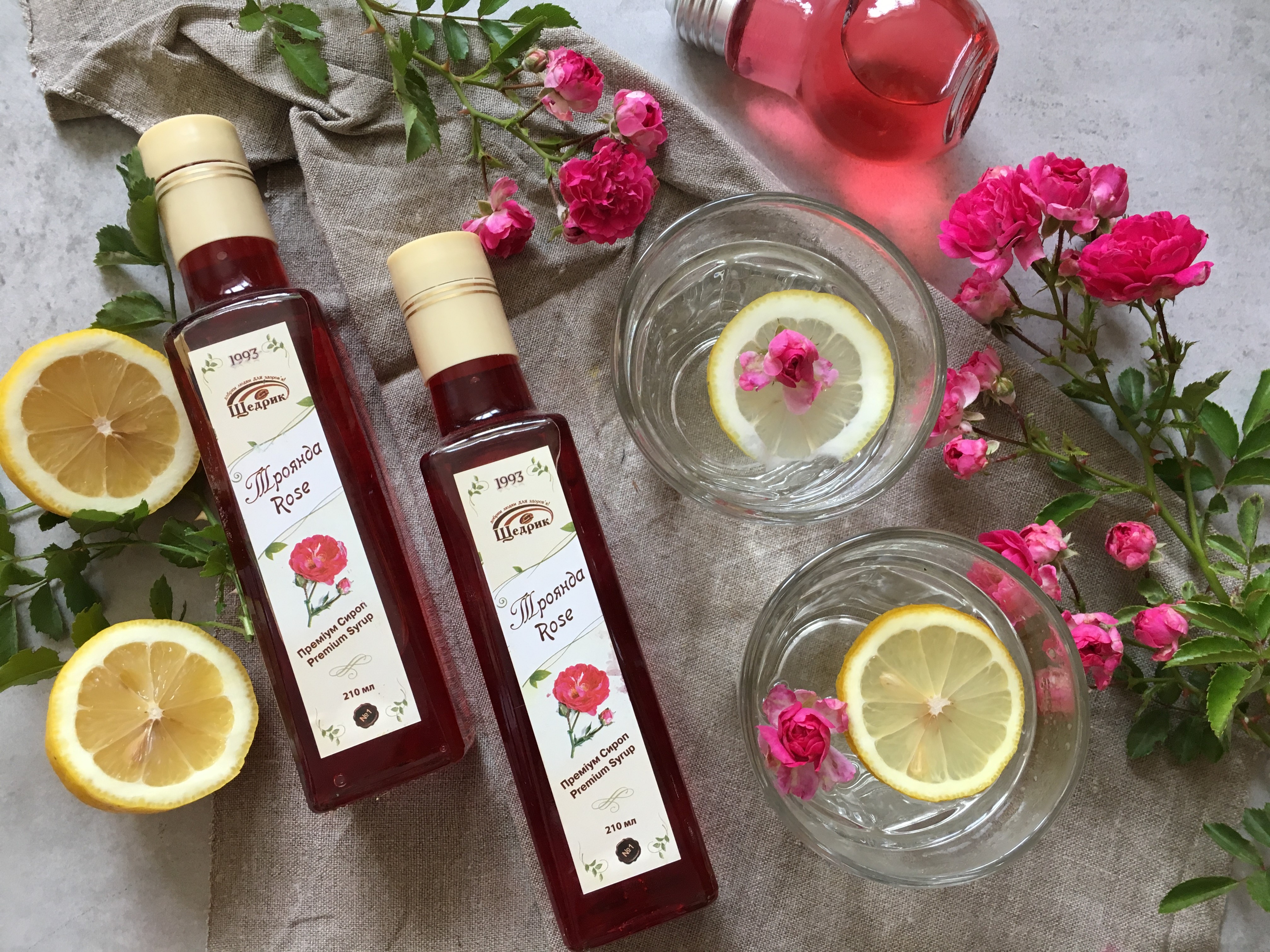Троянда - новий сироп коктейльної групи!