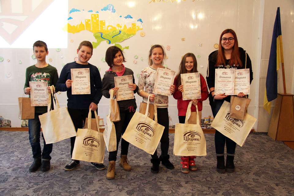 Награждение II и III места участников конкурса