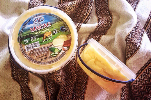 Масло в ведерках по 0,5 кг