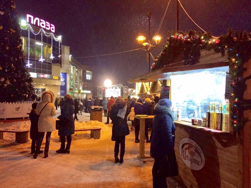 Your foviurite TM "Schedryk" on the "Christmas market" in Rivne!