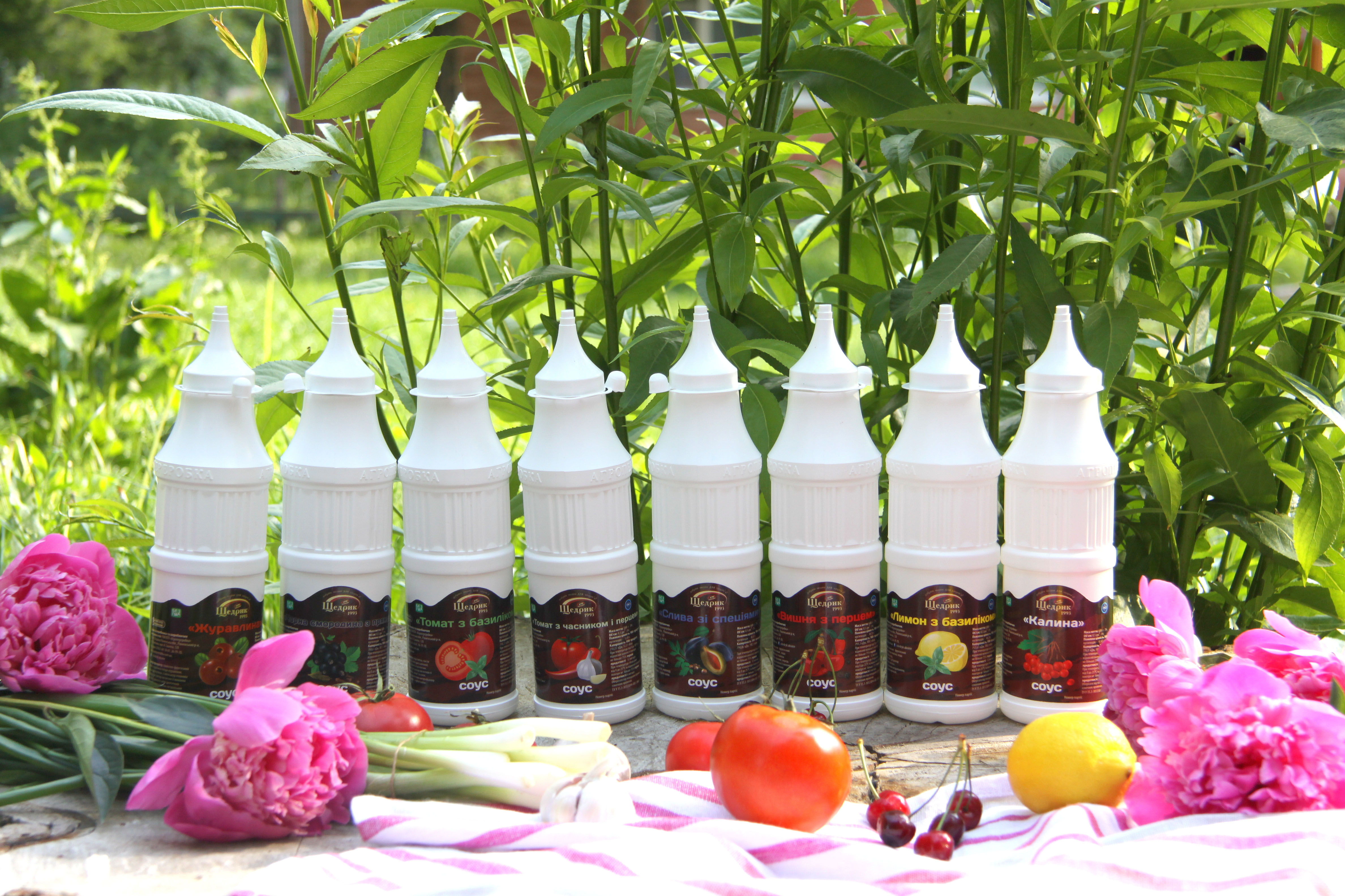 The summer gift from Schedryk - is a collaction of natural exclusive sauces!