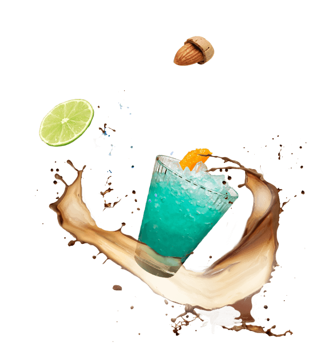 Syrups with alcoholic and liqueur flavors