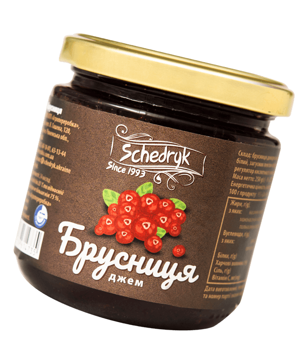 Джем з брусниці