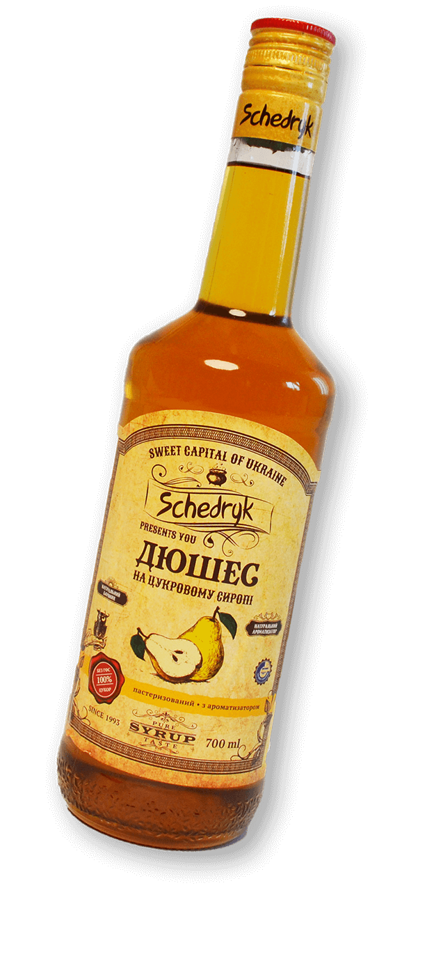 "Duchesse pear" syrup