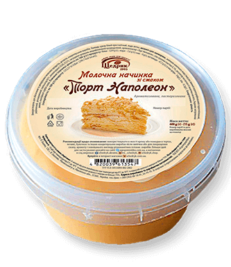 Milk filling with taste «Napoleon Cake» 