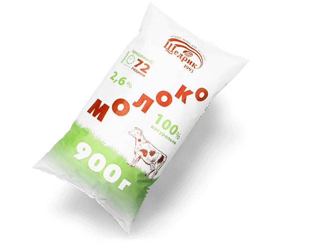 Молоко пастеризованное 2,6 %