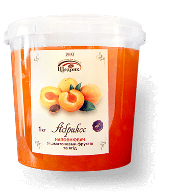 Filling with pieces of fruit «Apricot»