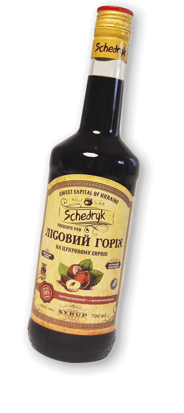 Сироп "Лісовий горіх"