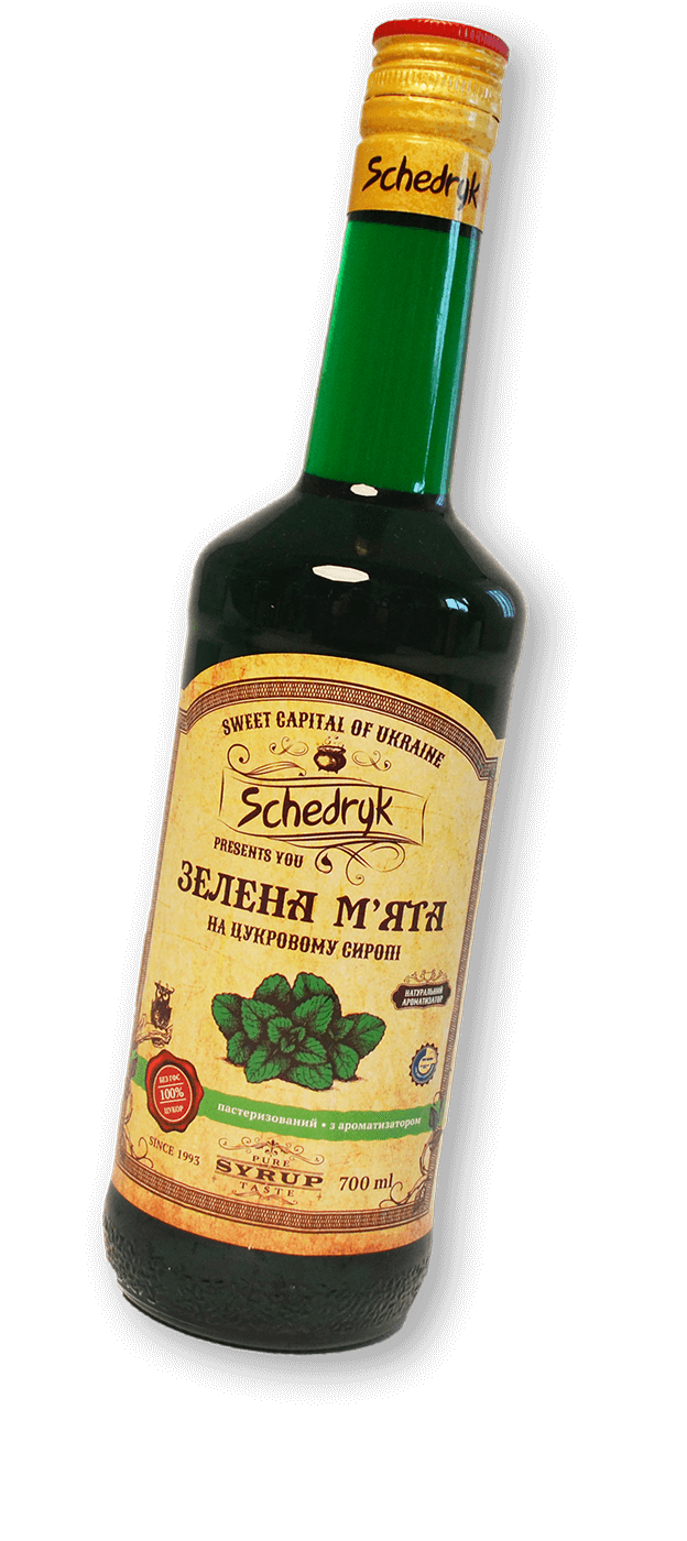 Syrup "Green mint"