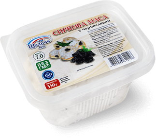 Cottage cheese mass sweet 7% with prunes