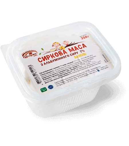Cottage cheese mass sweet 7% vanilla extract