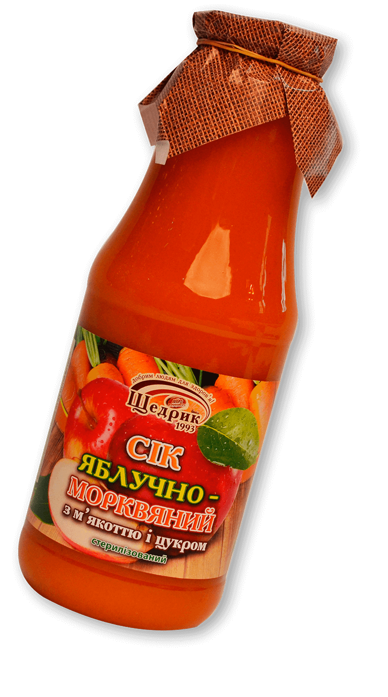 Apple and carrot juice