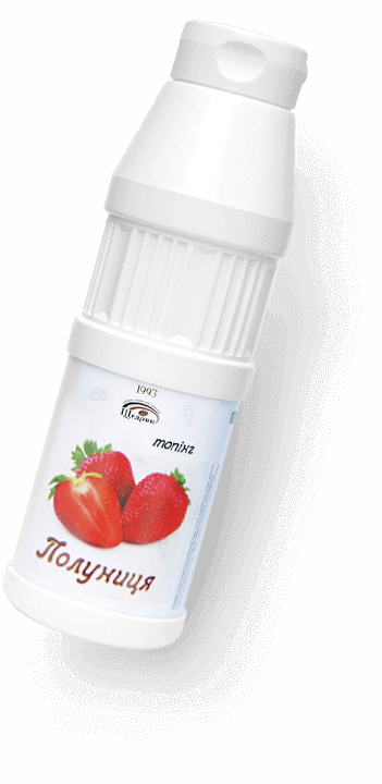 "Strawberry" topping