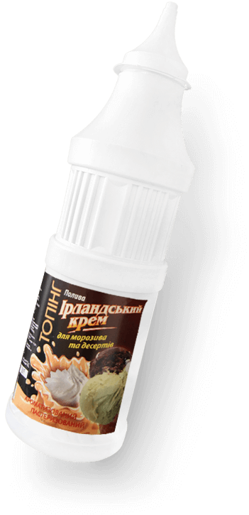 "Irish cream" topping