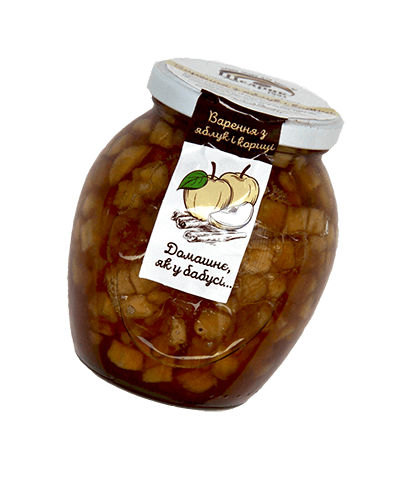 Варення з яблук і кориці