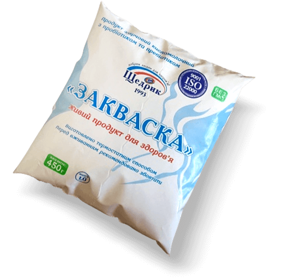 Закваска термостатная 1%