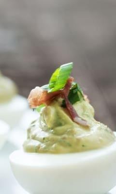 Eggs with taste Carbonara 