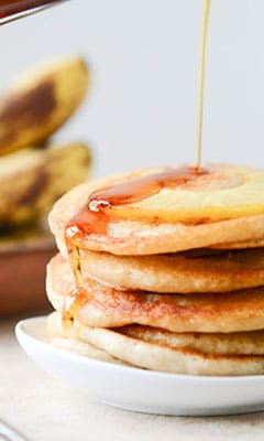 Dietary kefir pancakes