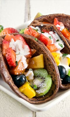 Fruit tacos