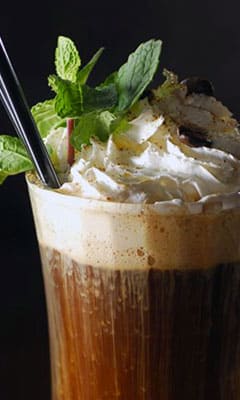 «Cold mint-chocolate coffee» 