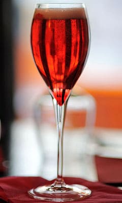 A la «Kir Royale»