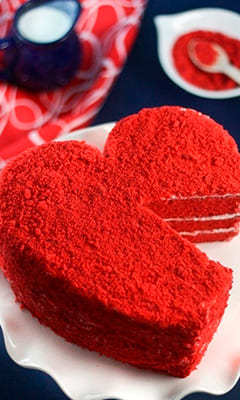 Cake «The heart for the sweetheart»