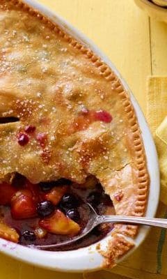 Сливовый коблер