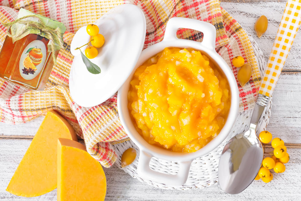 Author's recipe for pumpkin porridge from Mariia Rudomska