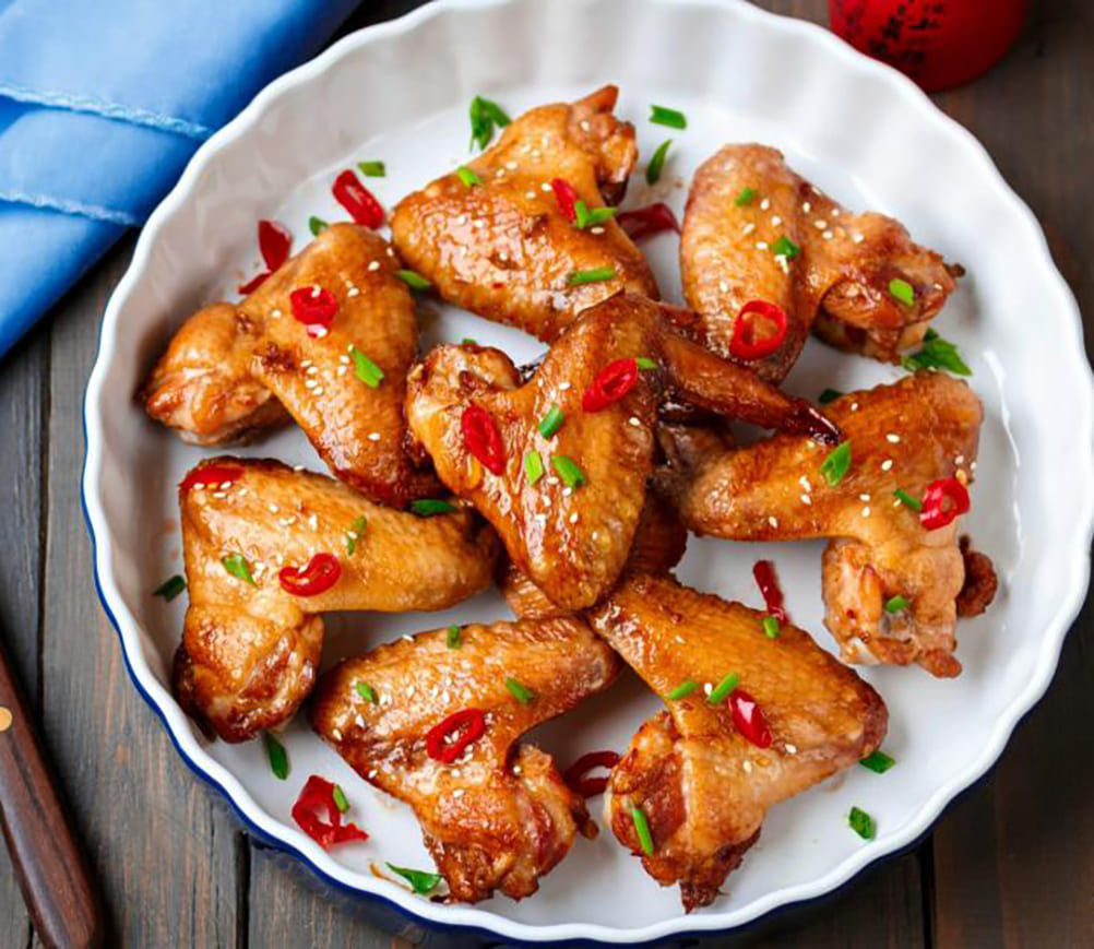 Куриные окорочка в томатно-перцевом соусе