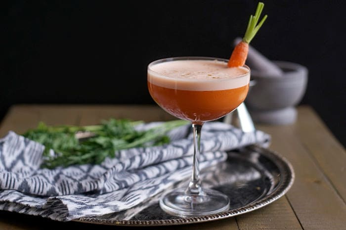 Апельсиново-морковный коктейль