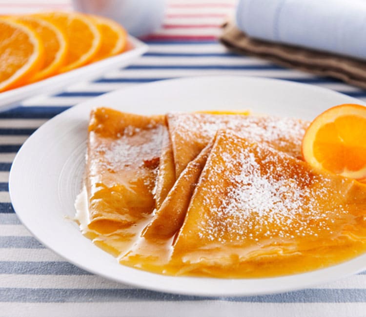 French pancakes "Suzette" from Galina Tkach