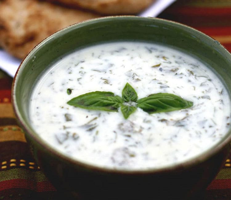 Georgian easy soup «Matsvnis»