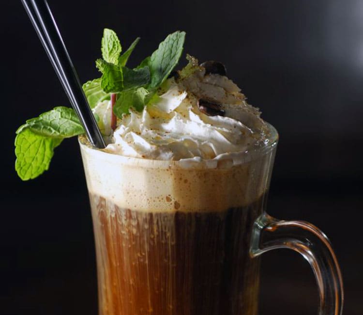 «Cold mint-chocolate coffee» 