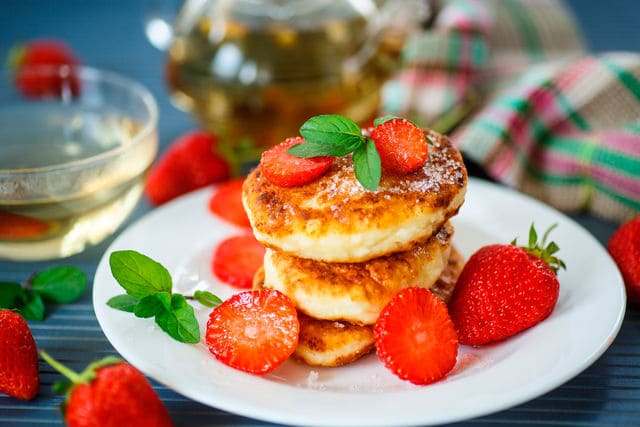 Dietary cheesecakes with Ricotta