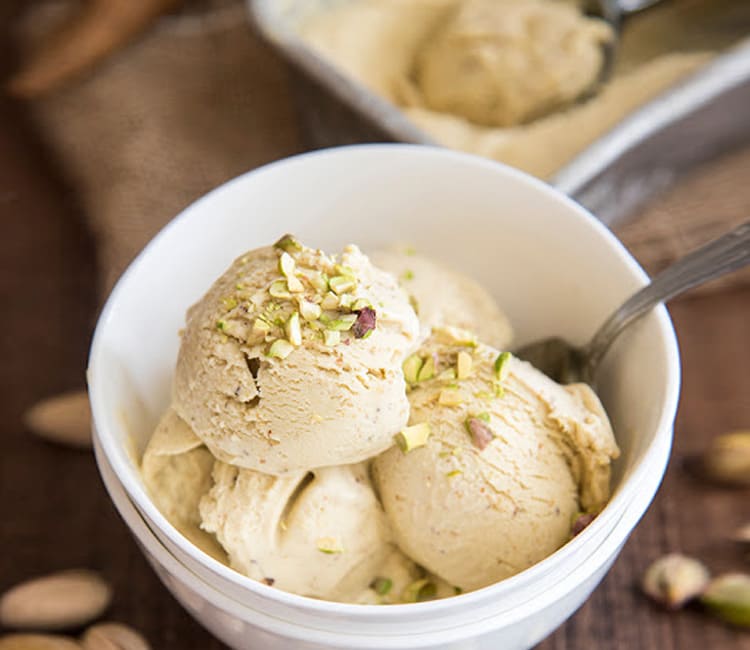 Итальянское сырковое мороженое