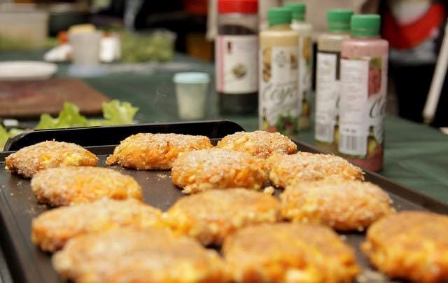 Carrot miniburgers