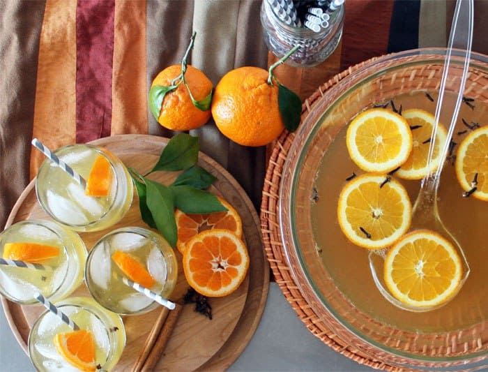 Warming ginger punch