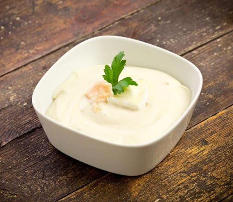 Sauce «Bechamel» with cheese