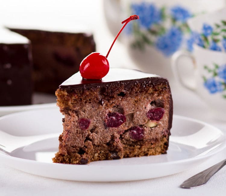 Cake "Drunk cherry"