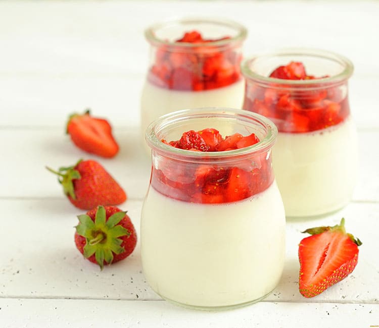 Yoghurt jelly